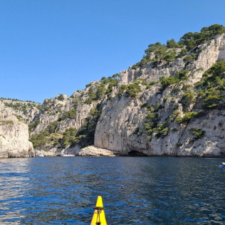 Excursion d’une Journée en Kayak au Parc National des Calanques (Cassis, Bouches-du-Rhône- 13)