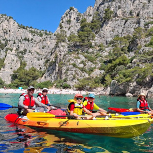 Excursion Détente du Matin en Kayak au Parc National des Calanques (Cassis, Bouches-du-Rhône- 13)