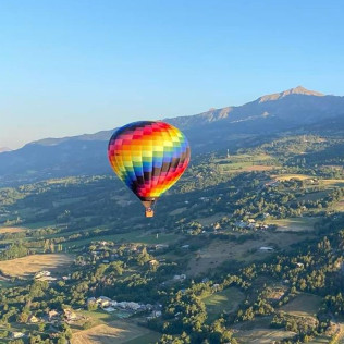 Vol en Montgolfière au-dessus des Alpes du Sud (Tallard, Hautes-Alpes - 05)