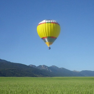 Vol en Montgolfière dans les Pyrénées (Cerdagne, Espagne)