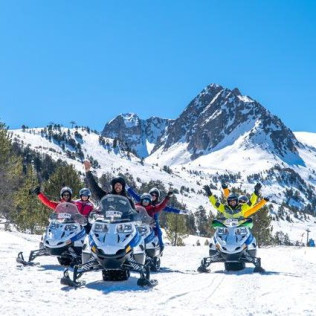 Motoneige pour deux avec assurance (Grandvalira, Andorre) 