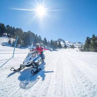 Motoneige pour deux avec assurance (Grandvalira, Andorre) 