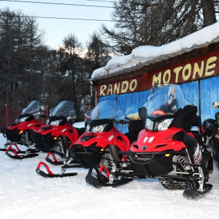 Randonnée en Motoneige Biplace (Risoul, Hautes-Alpes- 05)