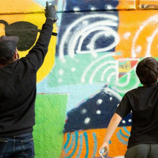 Atelier Graffiti sur Mur avec Graffiti Paris (Paris - 75)