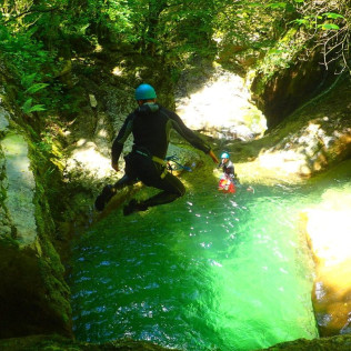 Canyoning Sensation au Canyon des Ecouges 2 Intégral (Isère - 38)