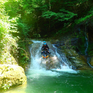 Canyoning Sensation au Canyon des Moules Marinières (Isère - 38)