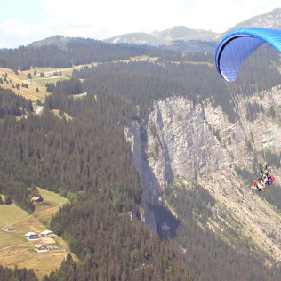 Vol Biplace en Parapente dans les Alpes (Morzine, Haute-Savoie - 74)