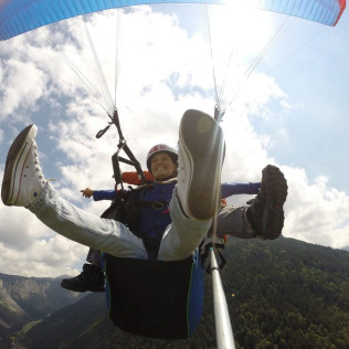 Vol Biplace en Parapente dans les Alpes (Morzine, Haute-Savoie - 74)