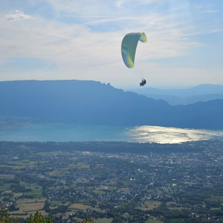 Baptême de l’Air “Découverte” en Parapente autour d’Aix-les-Bains (Savoie- 73)