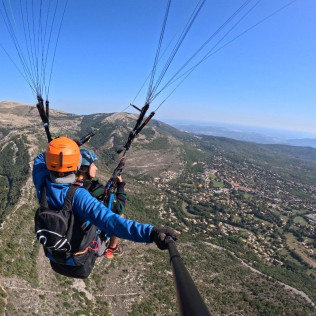 Baptême de l’Air en Parapente (Saint-Vallier-de-Thiey, Alpes-Maritimes - 06)