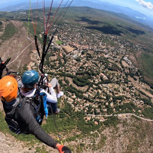 Baptême de l’Air en Parapente (Saint-Vallier-de-Thiey, Alpes-Maritimes - 06)