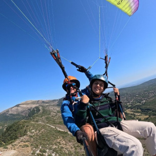 Baptême de l’Air en Parapente (Saint-Vallier-de-Thiey, Alpes-Maritimes - 06)
