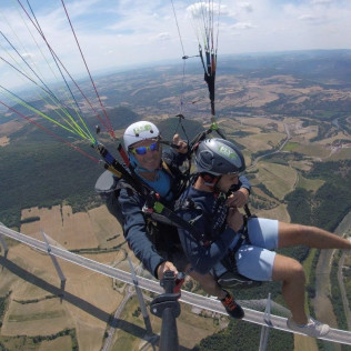 Vol en Parapente Biplace (Millau, Aveyron - 12)