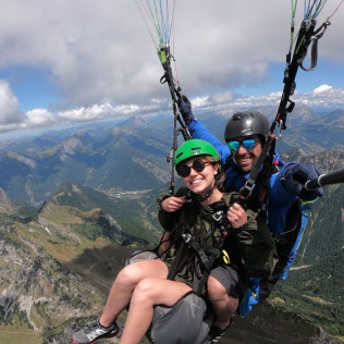 Baptême de l’Air en Parapente sur le Lac d’Annecy (Doussard, Haute-Savoie- 74)