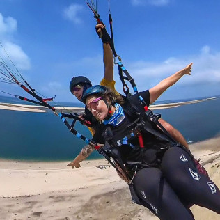 Vol en Parapente de 30min avec Vidéo 360° sur la Dune du Pilat (La-Teste-de-Buch, Gironde - 33)