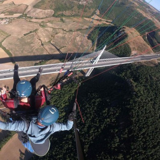 Baptême de l'Air en Parapente (Millau, Aveyron - 12)