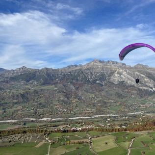 Vol en Parapente : Tour de Vallée (Orcières, Hautes-Alpes - 05)