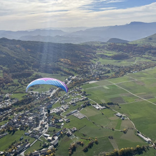 Vol en Parapente : Tour de Vallée (Orcières, Hautes-Alpes - 05)