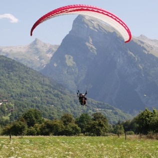 Vol en Parapente (Samoëns, Haute-Savoie - 74) 