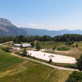 Balade à Cheval dans les Alpes (La Féclaz, Savoie - 73)