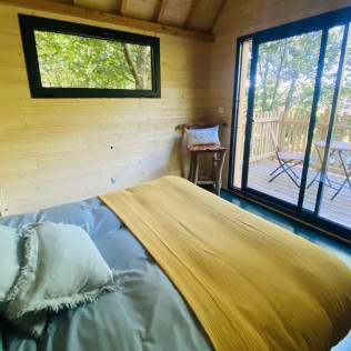 Séjour de 2 nuits en Ecolodge avec Bain Nordique Privatif au Jardin Zen du Quistillic (Guerlédan, Côtes-d'Armor - 22)