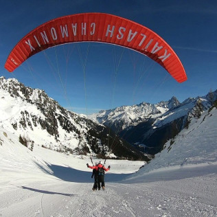 Vol Sensation et Freestyle en Parapente avec Initiation au Pilotage (Chamonix-Mont-Blanc, Haute-Savoie - 74)
