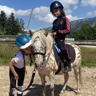 Randonnée à Cheval Revard Bellevue (La Féclaz, Savoie - 73)