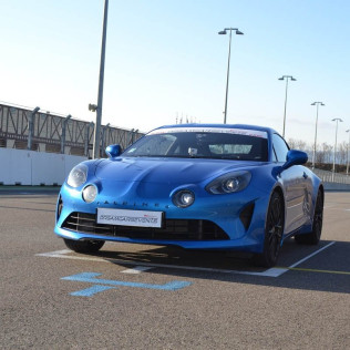 Conduite en Alpine A110S sur Route (Gueberschwihr, Haut-Rhin - 68)
