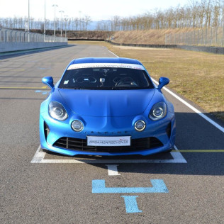 Conduite en Alpine A110S sur circuit (Biltzheim, Haut-Rhin - 68)