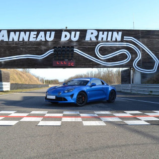 Conduite en Alpine A110S sur circuit (Biltzheim, Haut-Rhin - 68)
