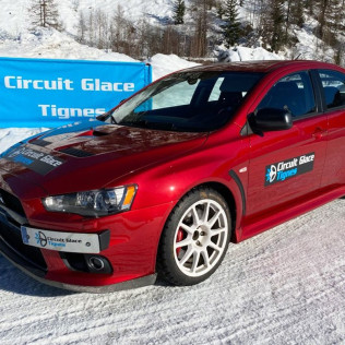 Pilotage sur Glace - Pack 3 Séries de 5 Tours Twingo, Evo X et Nissan 350Z (Tignes, Savoie - 73)