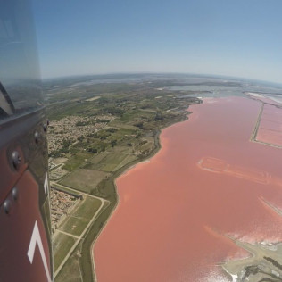 Découverte Petite Camargue et Aigues-Mortes en Hélicoptère (Hérault - 34)