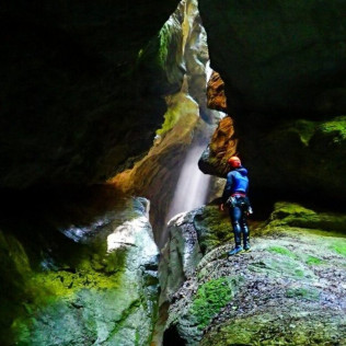 Canyoning Sensation au Canyon des Ecouges 2 Intégral (Isère - 38)