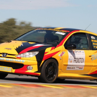 Rally sur Circuit d’une Journée en Peugeot 206 S 16 et en Ferrari 458 avec JB Emeric (Alès, Gard - 30)