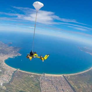 Saut en Parachute avec Photos et Vidéo (Empuriabrava, Espagne) - TANDEM GOLD