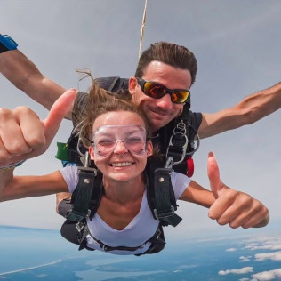 Saut en Parachute Tandem Basic (Mimizan, Landes - 40)