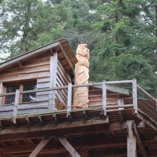 Séjour Insolite : Nuit en Cabane “HÉRISSON” ou “MARMOTTE” avec Petit-déjeuner et Spa (Belsentes, Ardèche - 07)