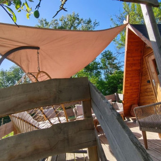 Séjour Insolite : Nuit en Cabane Indiana avec Petit-déjeuner et Accès Spa Privatif au Souffle du Saule (Buhl-Lorraine, Moselle - 57)