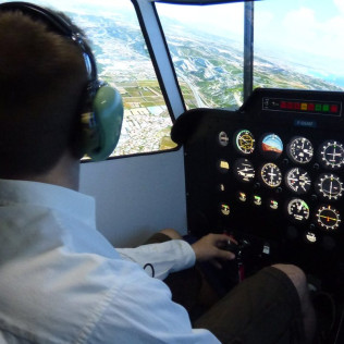 Simulateur de Vol Avion de Tourisme Cessna 172 (Aix-en-Provence, Bouches-du-Rhône - 13)