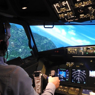 Pilotage Initiation au Simulateur de Vol à Paris (Boissy l’Aillerie, Val-d’Oise - 95)