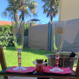 Rituel Spa Détente et Évasion avec Jaccuzi, Massage en Duo et Champagne à la Bulle d'Eden (Bayonne, Nouvelle-Aquitaine - 64)