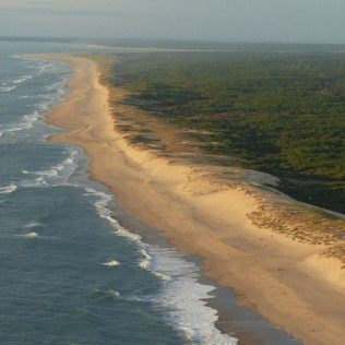 Le Grand Vol en ULM : presqu'île d'Arvert, grande côte, la Seudre et Bonne Anse (Saint-Sulpice-de-Royan, Charente-Maritime- 17)
