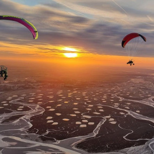 Baptême de l’Air en ULM Paramoteur dans la Baie de Somme (Buigny-Saint-Maclou, Somme - 80)