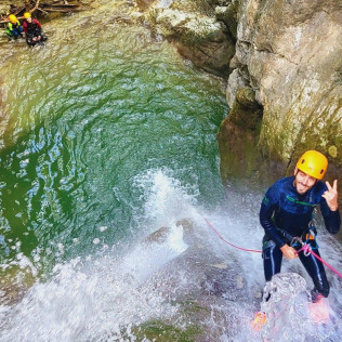 Canyoning dans les Alpes (Grenoble, Isère - 38)