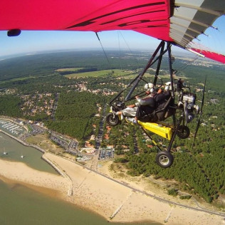 Vol “Littoral” en ULM (Saint-Sulpice-de-Royan, Charente-Maritime- 17)