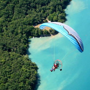 Vol Contemplation en Paramoteur (Tallard, Hautes-Alpes - 05)