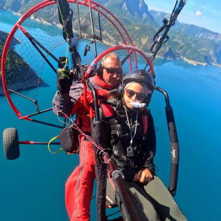 Vol Contemplation en Paramoteur (Tallard, Hautes-Alpes - 05)