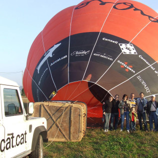 Vol en Montgolfière avec Champagne au-dessus de l'Empordà (Costa Brava, Espagne)