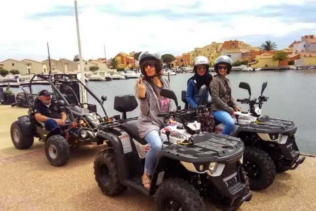 Randonnée Quad Encadrée par un moniteur (Le Barcarès, Pyrénées-Orientales - 66)