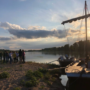 Apéro en Bateau sur la Loire (Chouzy-sur-Cisse, Loir-et-Cher- 41)